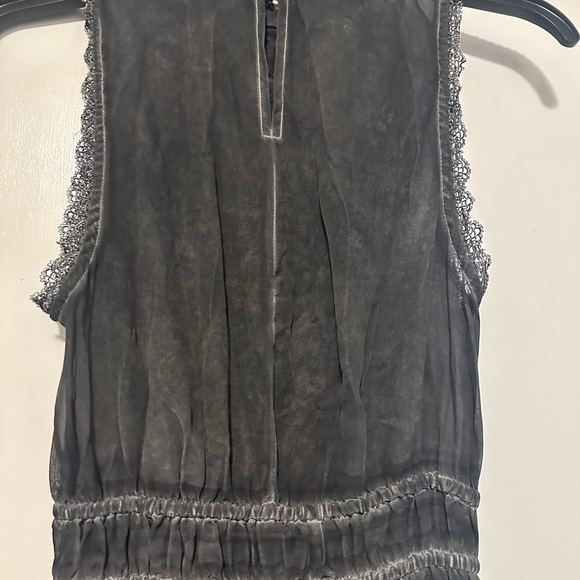 Altar’d State black washed out sleeveless dress size S - Picture 6 of 8